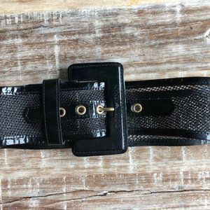 Emporio Armani Wide Buckle Belt on Sale!